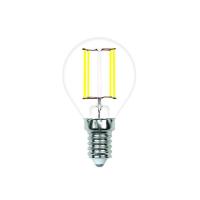 Лампа светодиодная филаментная Volpe E14 7W 3000K прозрачная LED-G45-7W/3000K/E14/CL/SLF UL-00008318
