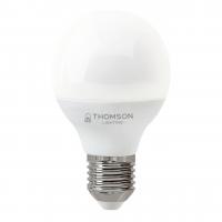 Лампа светодиодная Thomson E27 4W 3000K шар матовая TH-B2361