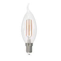 Лампа светодиодная филаментная Volpe E14 6W 3000K прозрачная LED-CW35-6W/3000K/E14/CL/SLF UL-00008336
