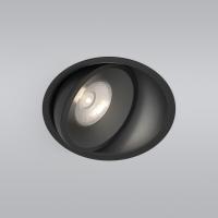 Встраиваемый светодиодный светильник Elektrostandard Slide 25083/LED 6W 4200K чёрный a062944