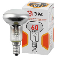 Лампа накаливания ЭРА E27 60W 2700K зеркальная R50 60-230-E14-CL Б0039141
