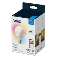 Лампа светодиодная диммируемая WiZ E27 11W RGB+CCT матовая Wi-Fi BLE 75WG95E27922-65RGB1PF/6 929002383902