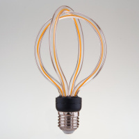 Лампа светодиодная филаментная Elektrostandard E27 8W 2400K прозрачная a043993