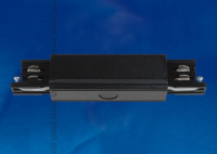 Соединитель для шинопроводов прямой внешний Uniel UBX-A12 Black 09745