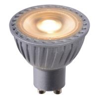 Лампа светодиодная диммируемая Lucide GU10 5W 2200-3000K серая 49009/05/36