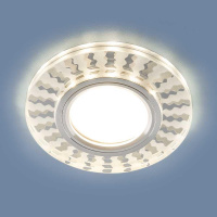 Встраиваемый светильник Elektrostandard 2248 MR16 SL/WH зеркальный/белый a047761
