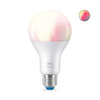 Лампа светодиодная диммируемая WiZ E27 13W RGB+CCT матовая Wi-FiBLE100WA67E27922-65RGB1PF/6 929002449702