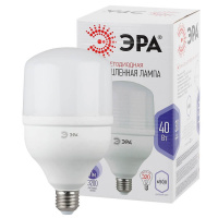 Лампа светодиодная ЭРА E27 40W 6500K матовая LED POWER T120-40W-6500-E27 Б0027006