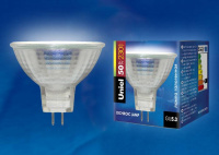 Лампа галогенная Uniel GU5.3 50W прозрачная JCDR-50/GU5.3 00485