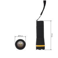 Ручной светодиодный фонарь ЭРА Трофи от батареек 155х90 40 лм MB-301 Б0033750