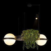 Подвесной светодиодный светильник Loft IT Jardin 10121/2 Dark grey