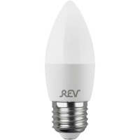 Лампа светодиодная REV C37 E27 7W нейтральный белый свет свеча 32348 8