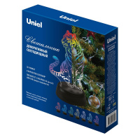 Светодиодная фигура Uniel ULI-M507 RGB/3AA Tiger/Black UL-00008402