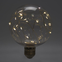 Лампа светодиодная Feron E27 3W 2700K прозрачная LB-382 41677