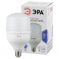 Лампа светодиодная ЭРА E27 30W 6500K матовая LED POWER T100-30W-6500-E27 Б0027004