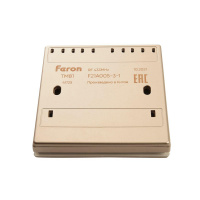 Выключатель одноклавишный беспроводной Feron Smart золото TM181 41725