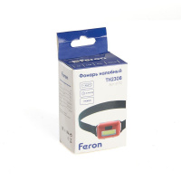 Налобный светодиодный фонарь Feron TH2308 на батарейках 50х40 150 лм 41712