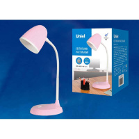 Настольная лампа Uniel Standard TLI-228 Pink E27 UL-00003653