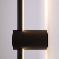 Настенный светодиодный светильник Elektrostandard Cane MRL LED 1115 черный a058236