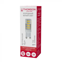 Лампа светодиодная Thomson G9 5W 6500K прозрачная TH-B4241