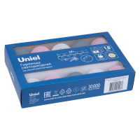 Гирлянда на солнечных батареях Uniel USL-S-230/PM1800 Cotton Balls-1 UL-00011593