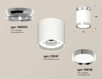Комплект накладного светильника Ambrella light Techno Spot XS (N8904, C8141, N8118) XS8141025