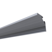 Комплект алюминиевого углового профиля Apeyron с широким рассеивателем, 2шт*1м 08-08-02