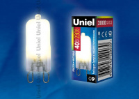 Лампа галогенная Uniel G9 40W матовая JCD-FR-40/G9 00576