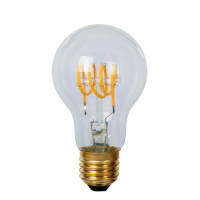 Лампа светодиодная диммируемая Lucide E27 5W 2700K прозрачная 49042/05/60