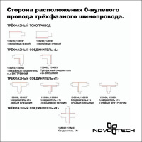 Трехфазный (четырехжильный) шинопровод Novotech Port 135036